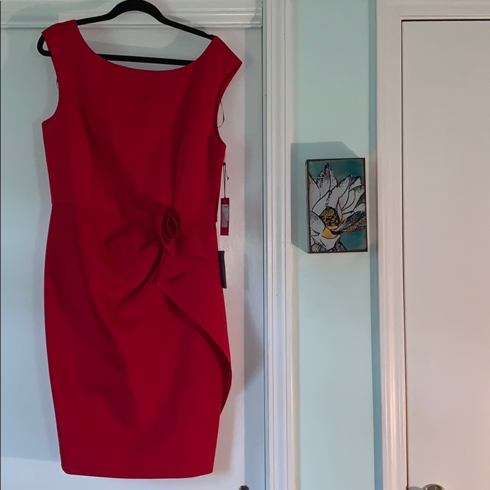 #NWT #VinceCamuto Rose Sheath Dress